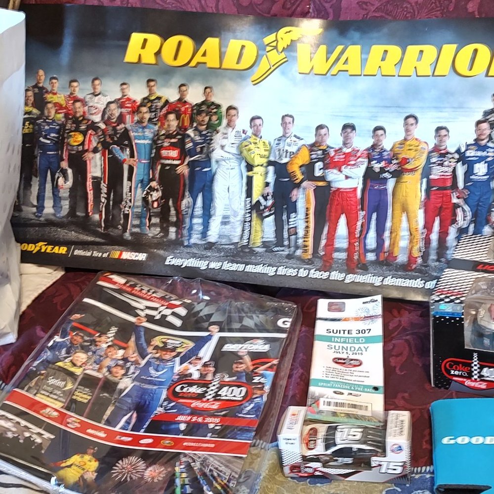 July 5 2015 Coca Cola 400 NASCAR Daytona VIP Swag Bag RARE Offical Product LOT